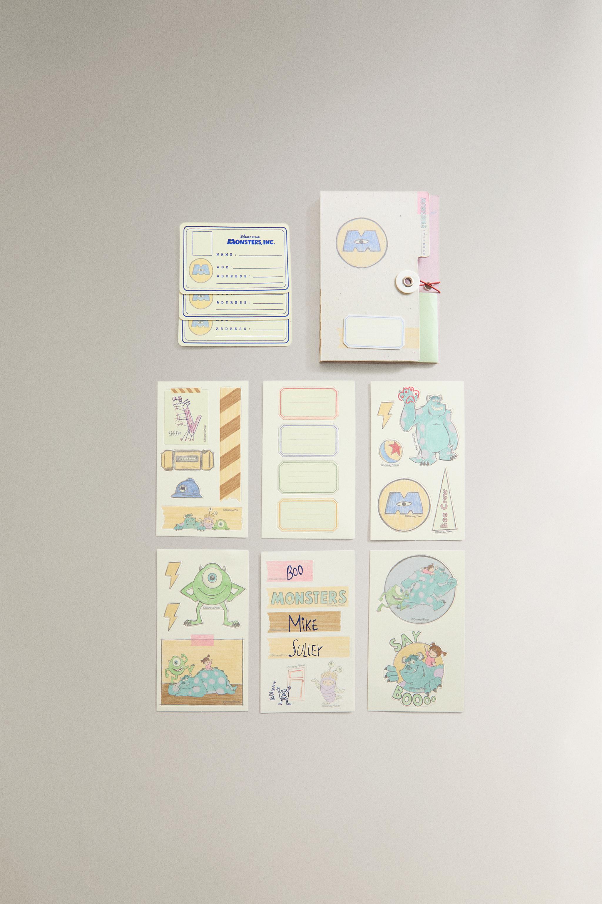 KIDS' MONSTERS, INC. ©DISNEY/PIXAR STICKER FOLDER